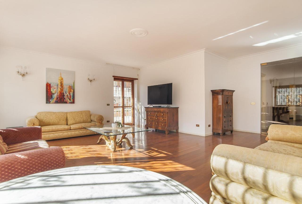 Eur Luminous And Large Family Terrace Apartment 罗马 外观 照片