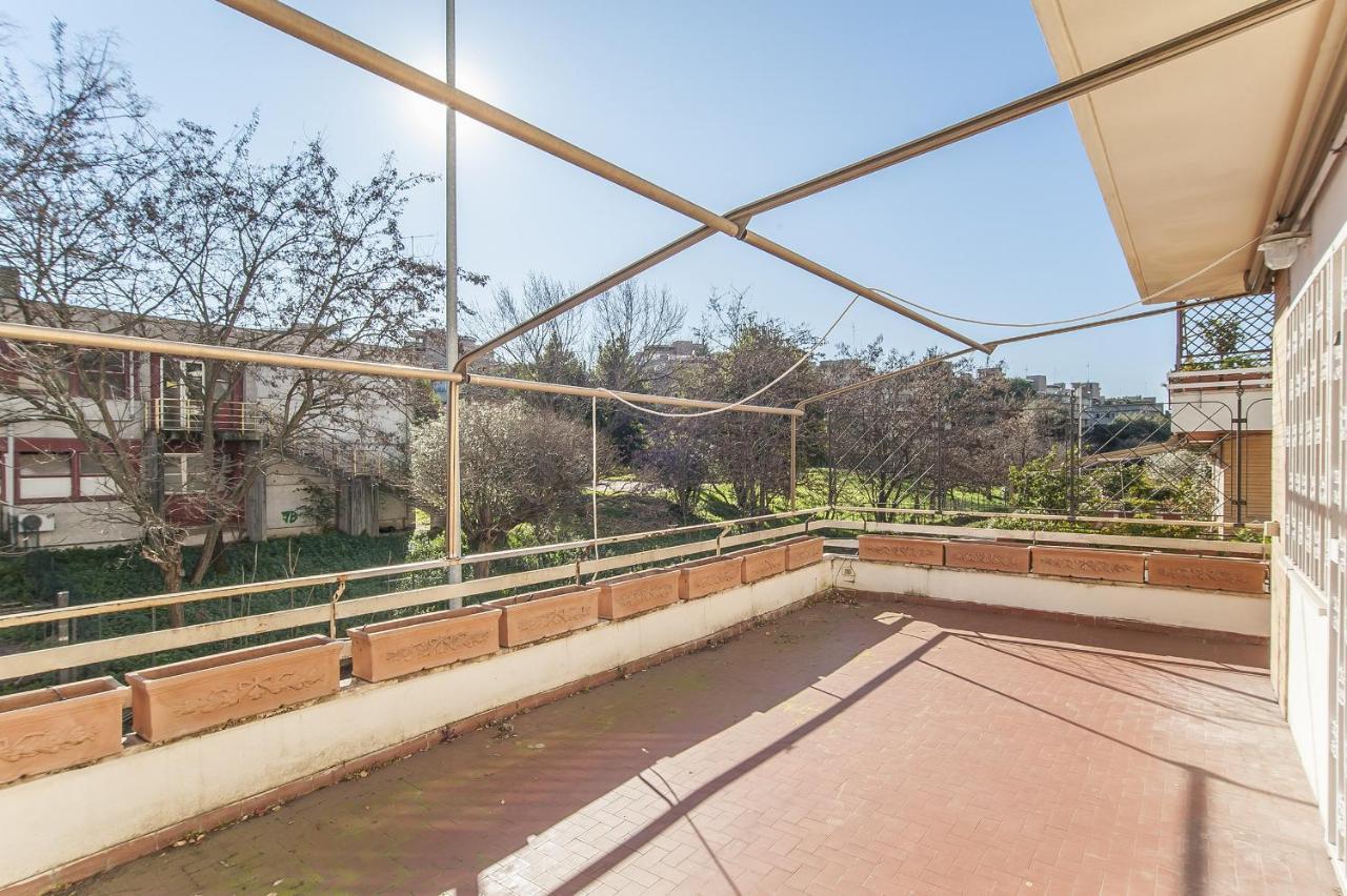 Eur Luminous And Large Family Terrace Apartment 罗马 外观 照片