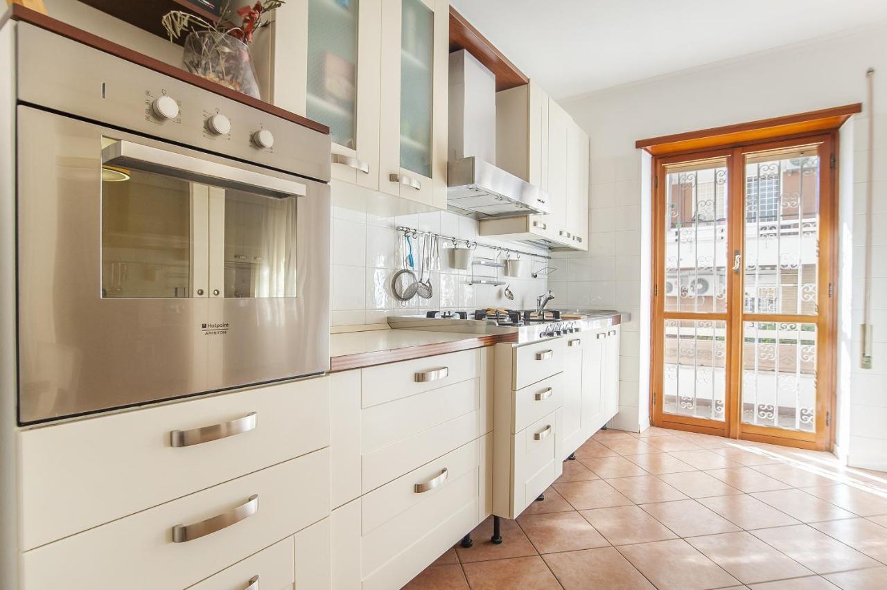 Eur Luminous And Large Family Terrace Apartment 罗马 外观 照片